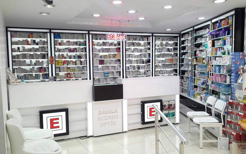 Eczane dekorasyon