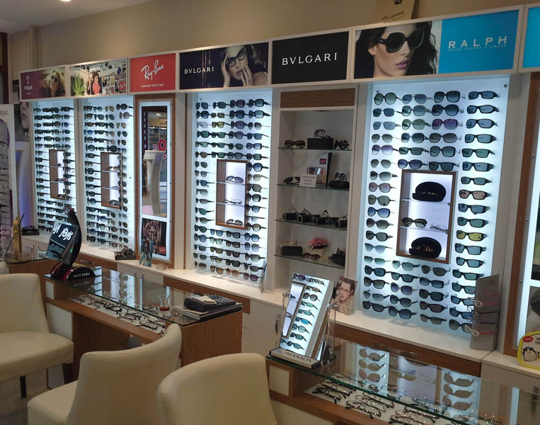 Optik Dekorasyon - Optik Mağaza Dekorasyonu Optik Mağaza Dekor Konsept MODEL NO: 0015