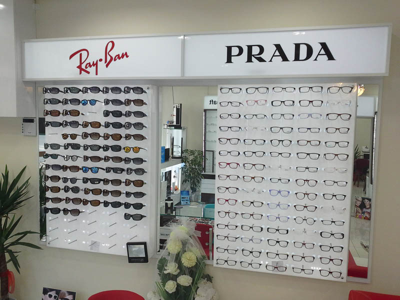 Optik Dekorasyon - Optik Mağaza Dekorasyonu Optik Mağaza Dekor Konsept MODEL NO: 0032