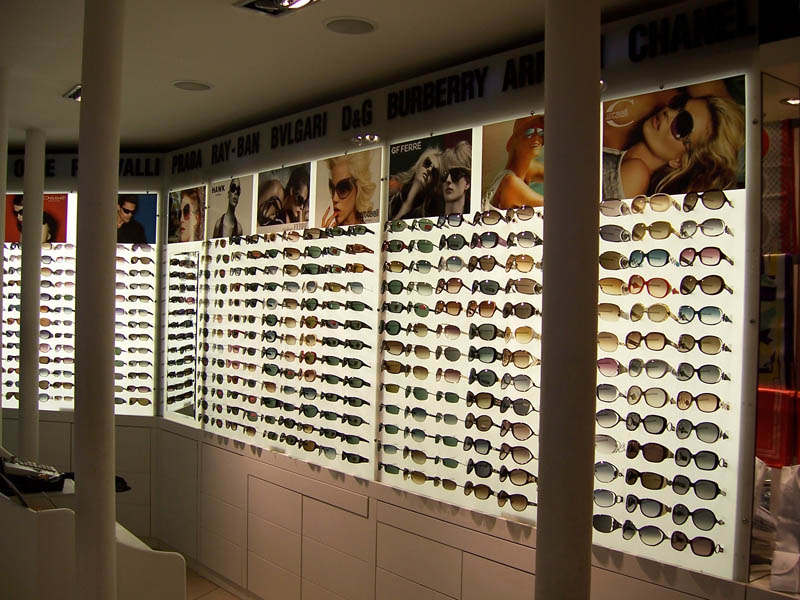 Optik Dekorasyon - Optik Mağaza Dekorasyonu Duvar Panelleri MODEL NO: 0012