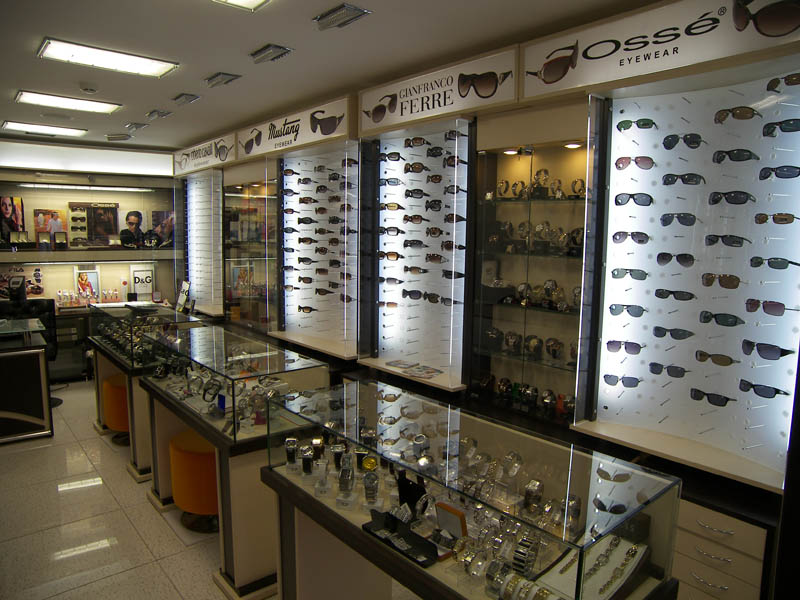 Optik Dekorasyon - Optik Mağaza Dekorasyonu Pleksili Modeller MODEL NO: 0002