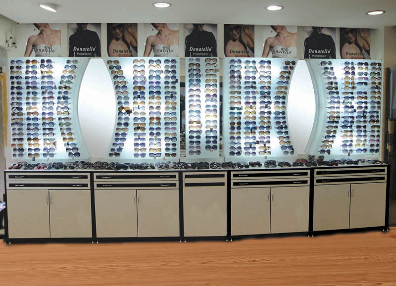 Optik Dekorasyon - Optik Mağaza Dekorasyonu Duvar Panelleri MODEL NO: 0002