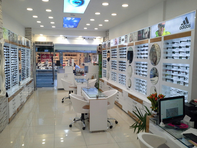 Optik Dekorasyon - Optik Mağaza Dekorasyonu Optik Dekorasyon Yeni Modeller | MODEL NO: 0006