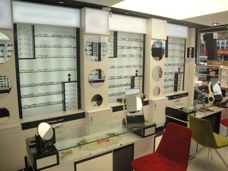 Optik Dekorasyon - Optik Mağaza Dekorasyonu Optik Dekorasyon Yeni Modeller | MODEL NO: 0010