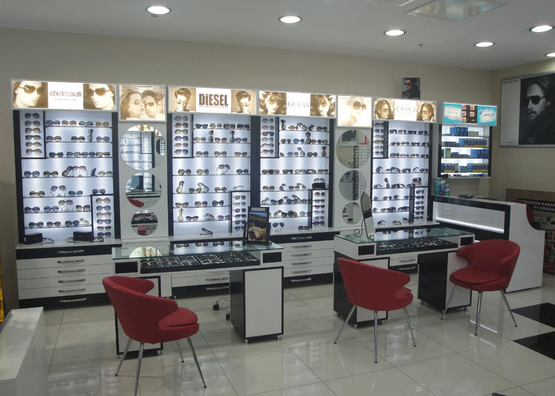 Optik Dekorasyon - Optik Mağaza Dekorasyonu Optik Dekorasyon Yeni Modeller | MODEL NO: 0025