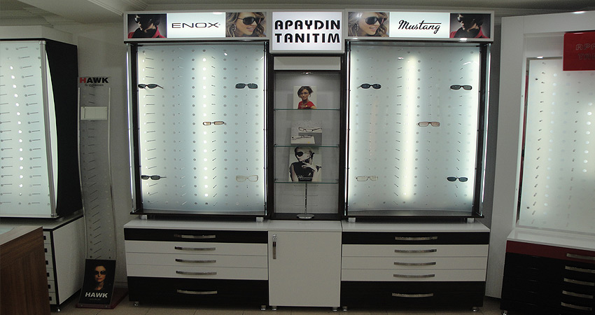 Optik Dekorasyon - Optik Mağaza Dekorasyonu Optik Dekorasyon Yeni Modeller | MODEL NO: 0029