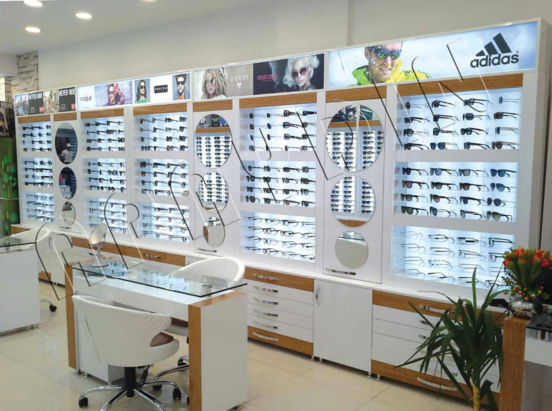 Optik Dekorasyon - Optik Mağaza Dekorasyonu Optik Dekorasyon Yeni Modeller | MODEL NO: 0009